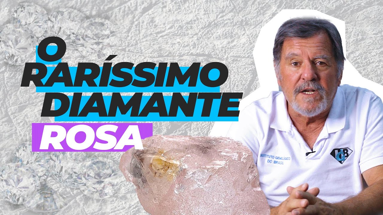 Conheça o Raríssimo Diamante Rosa achado em Angola!