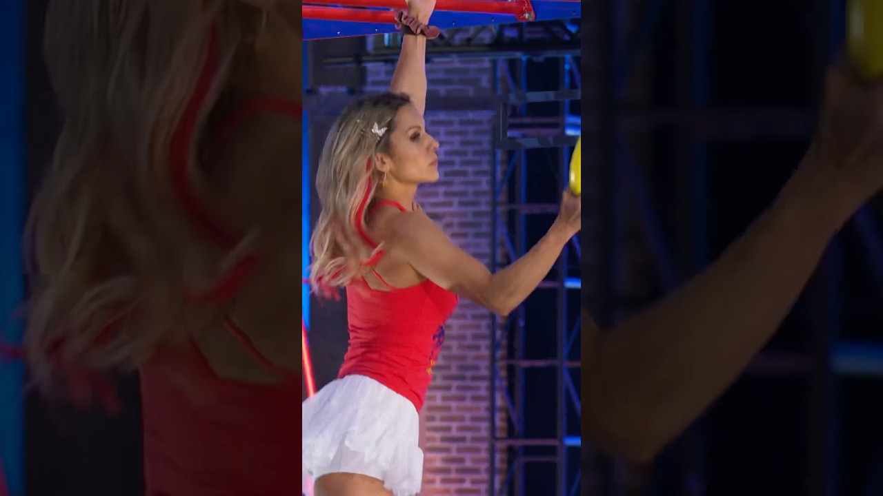 No cape, just a skirt🦸🏽&zwj;♀️​⁠@NinjaWarrior returns June 2! #shorts #ninja #motivational #inspire