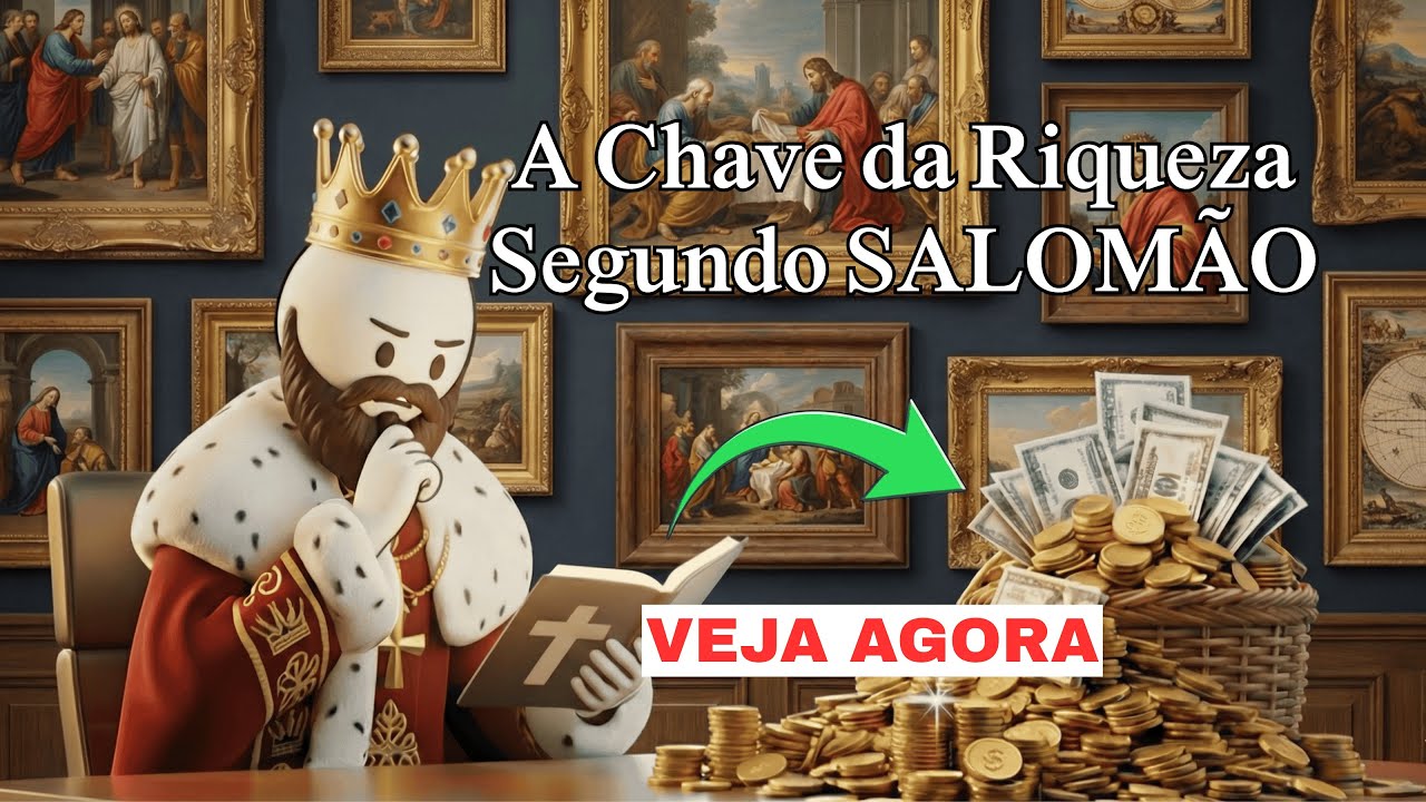 O Segredo de Salomão Para Atrair MUITO DINHEIRO (Biblicamente COMPROVADO)