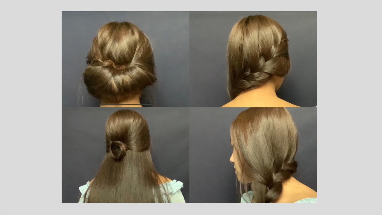 4 Quick and easy Hairstyle || for || Long hair || Hairstyle