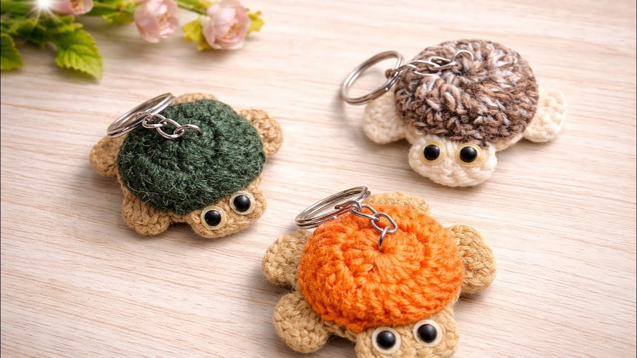 Beautiful turtle banane ka easy tarika handmade#mano crochet 