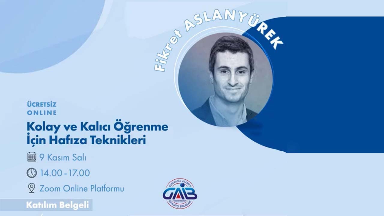 Kolay ve Kalıcı Öğrenme İçin Hafıza Teknikleri-Fikret Aslanyürek