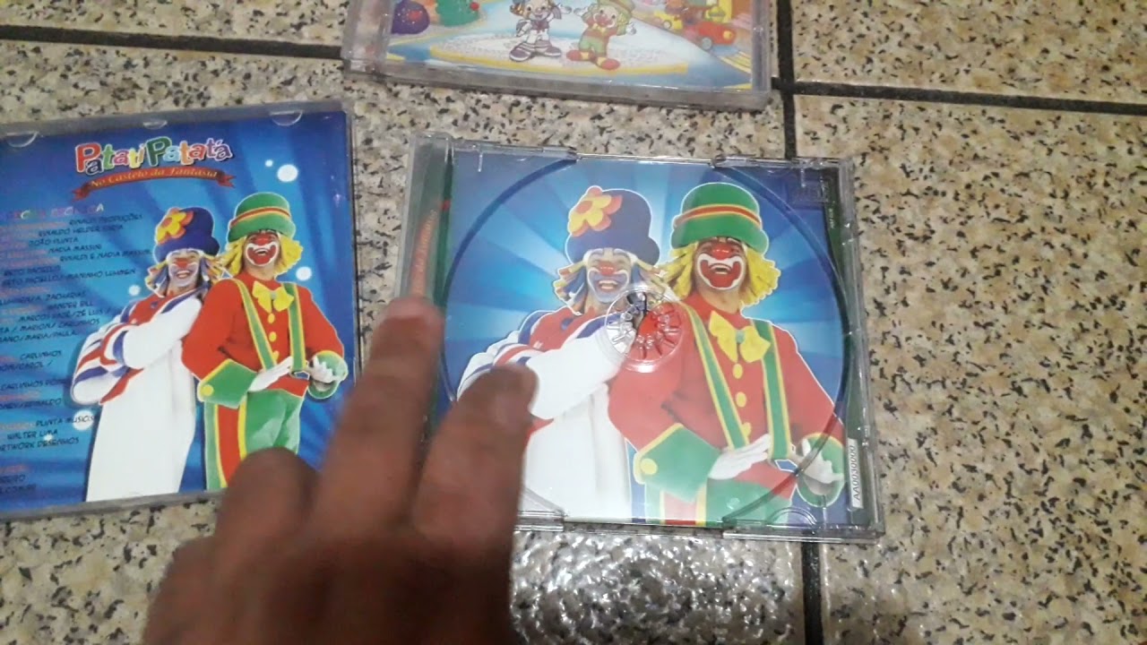 As Minhas Capas de CDs do Patati Patata Coleção