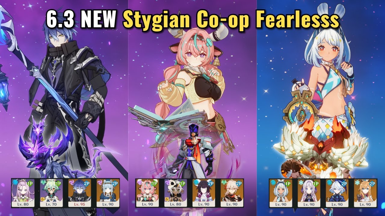Fearless Stygian Onslaught in CO-OP! | Genshin Impact Luna IV 6.3