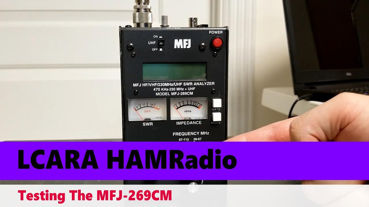 LCARA HAM Radio: Vintage - MFJ-269CM Antenna Analyzer