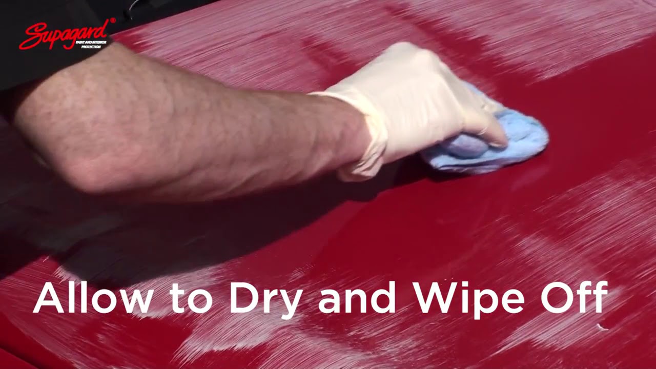 Supagard: Paintseal Cream Application