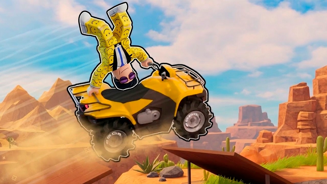 CONDUJE Un ATV por Los LUGARES más PELIGROSOS DE TODO ROBLOX
