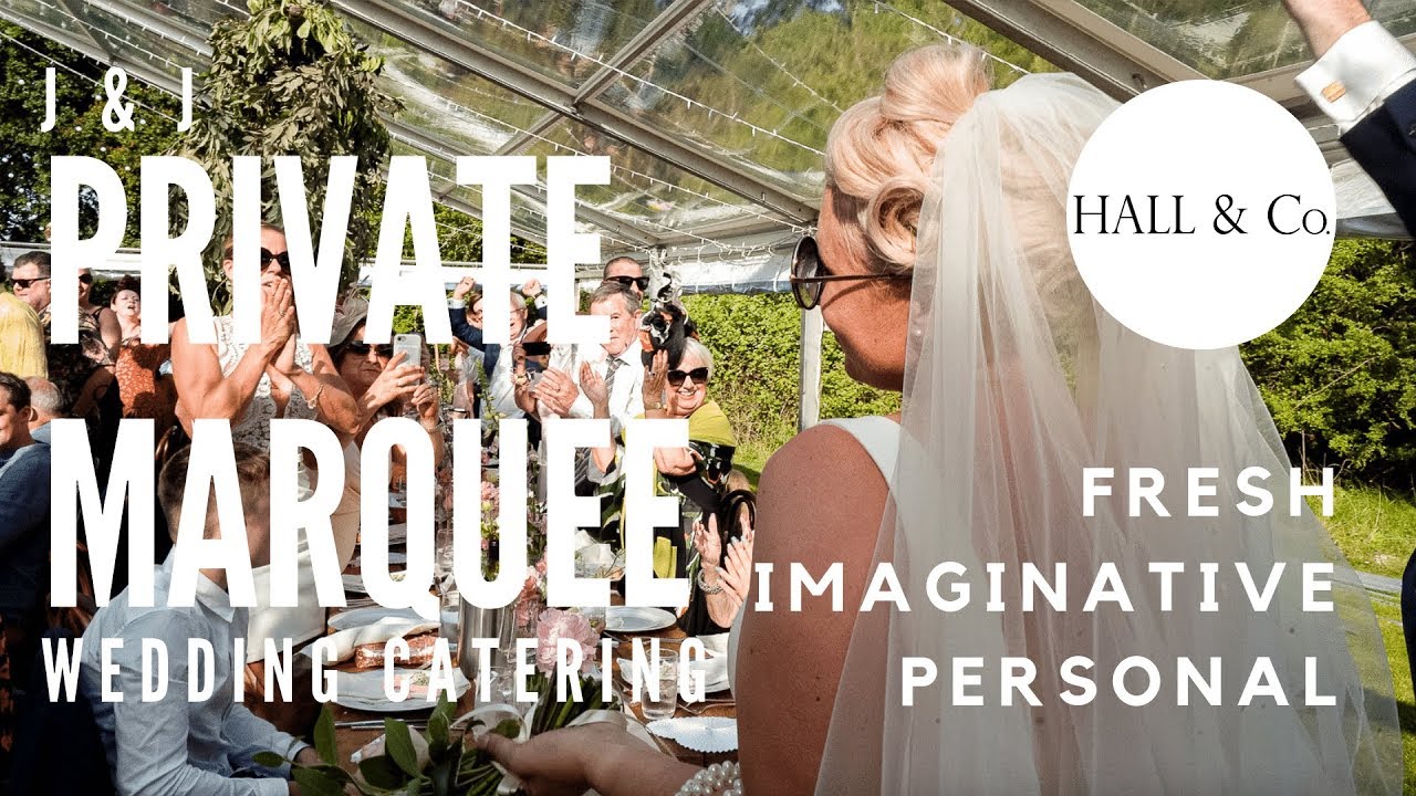J & J | Private Marquee Wedding | Catering Behind The Scenes