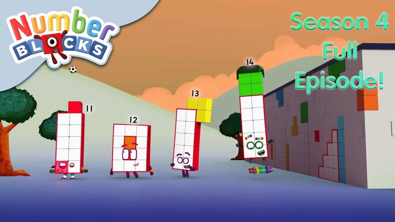On Your Head ⚽️ | Full Episode - S4 E2 | Learn to Count - Numberblocks