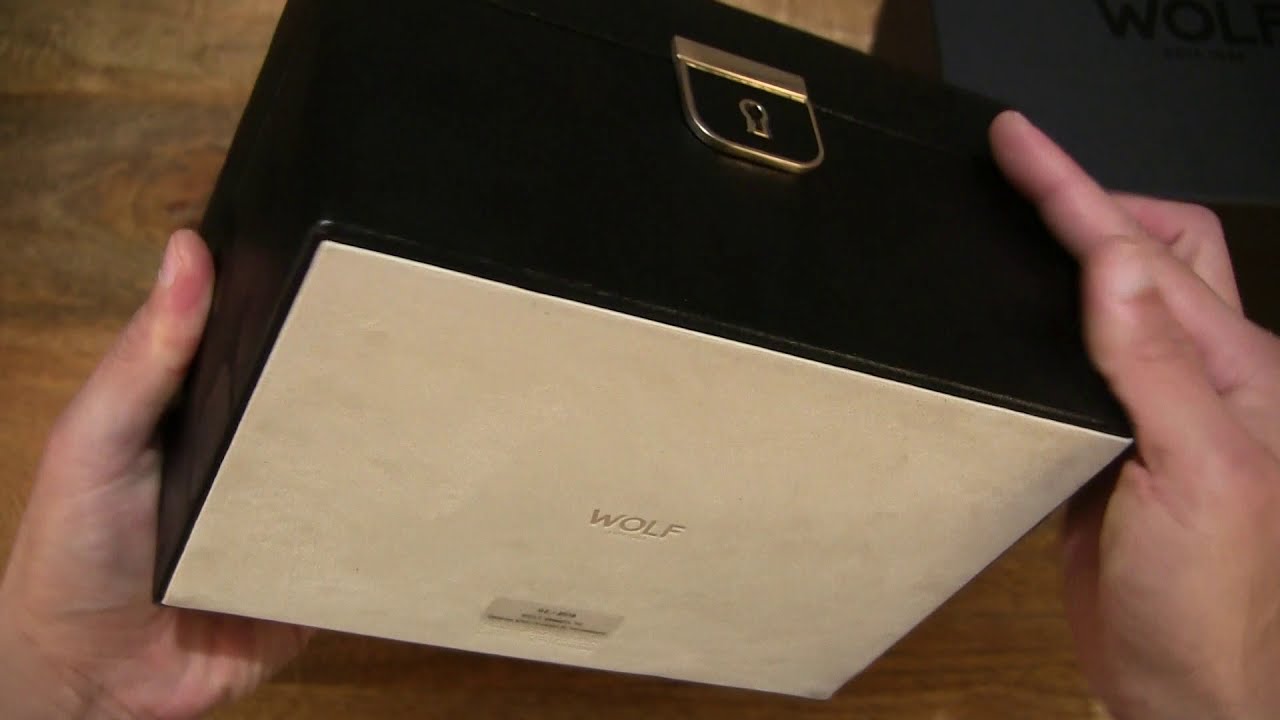 Wolf Palermo Small Jewellery Box