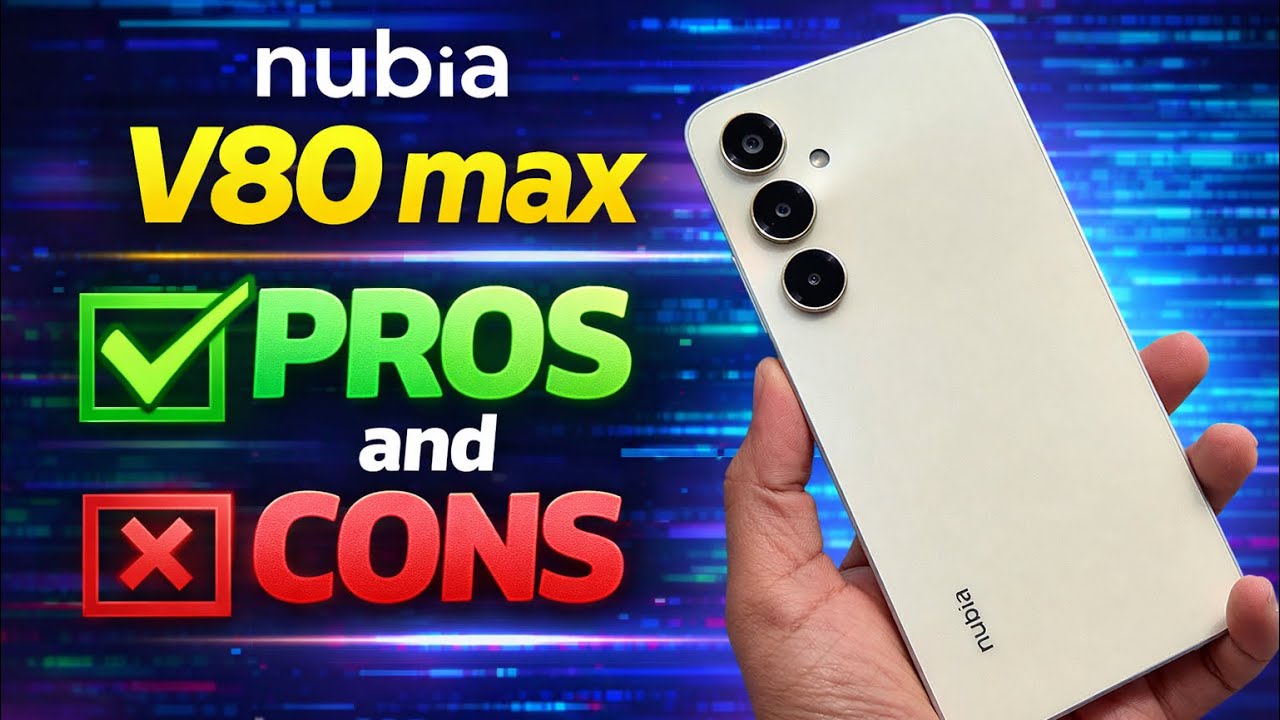 NUBIA V80 MAX PROS AND CONS: THE BEST BUDGET PHONE WITH 8GB RAM!