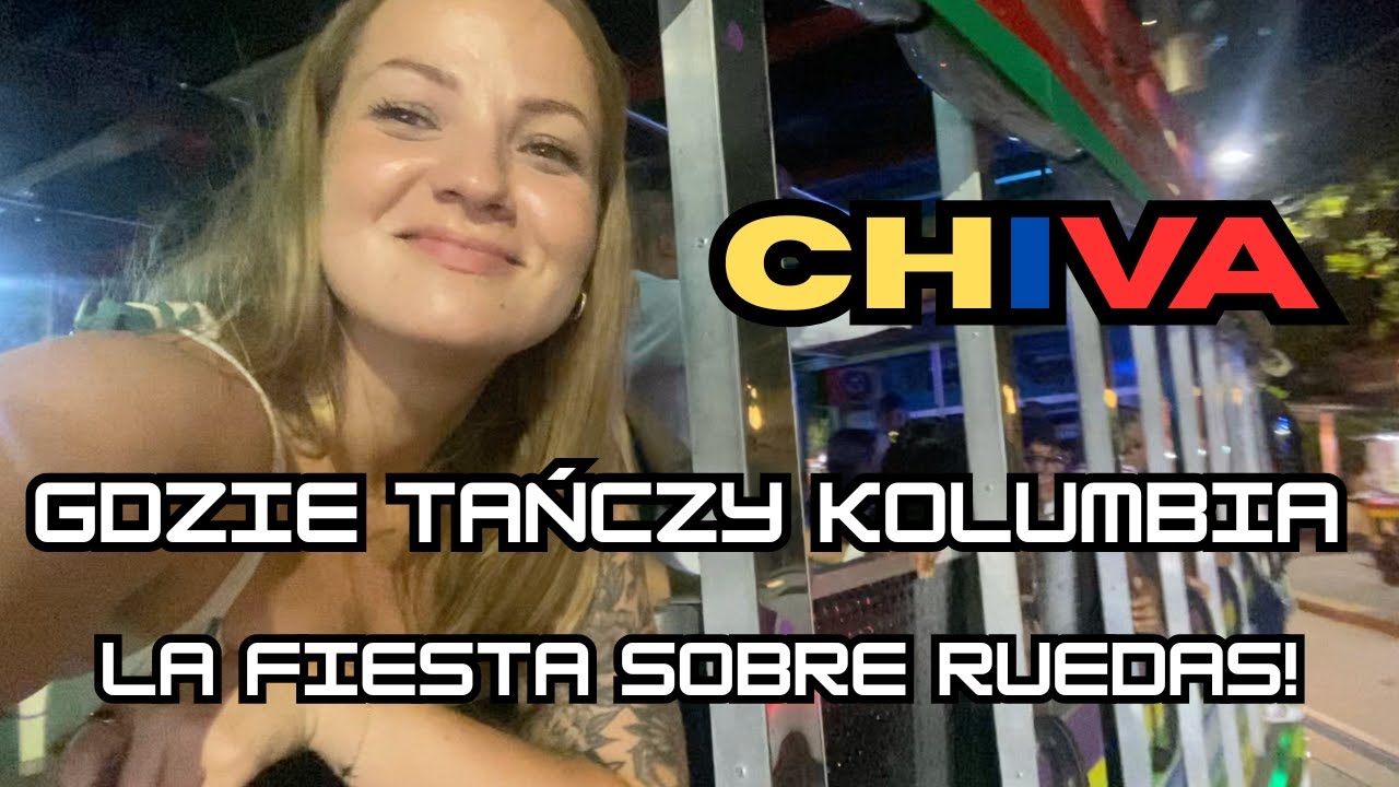 Najbardziej szalona przejażdżka po Cartagenie! CHIVA Party Bus - tańczący autobus Kolumbii 🇨🇴