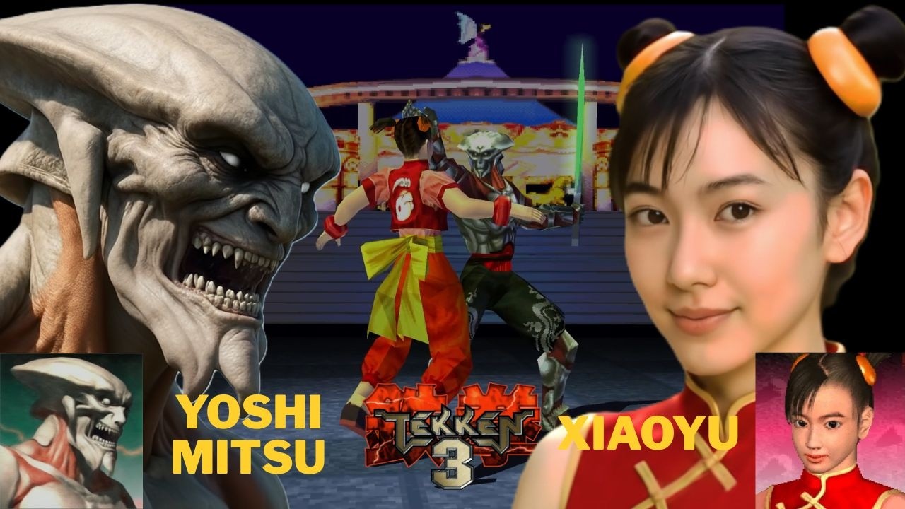 Tekken 3 - YOSHIMITSU vs XIAOYU - Warrior of Heritage vs Creator of the Future