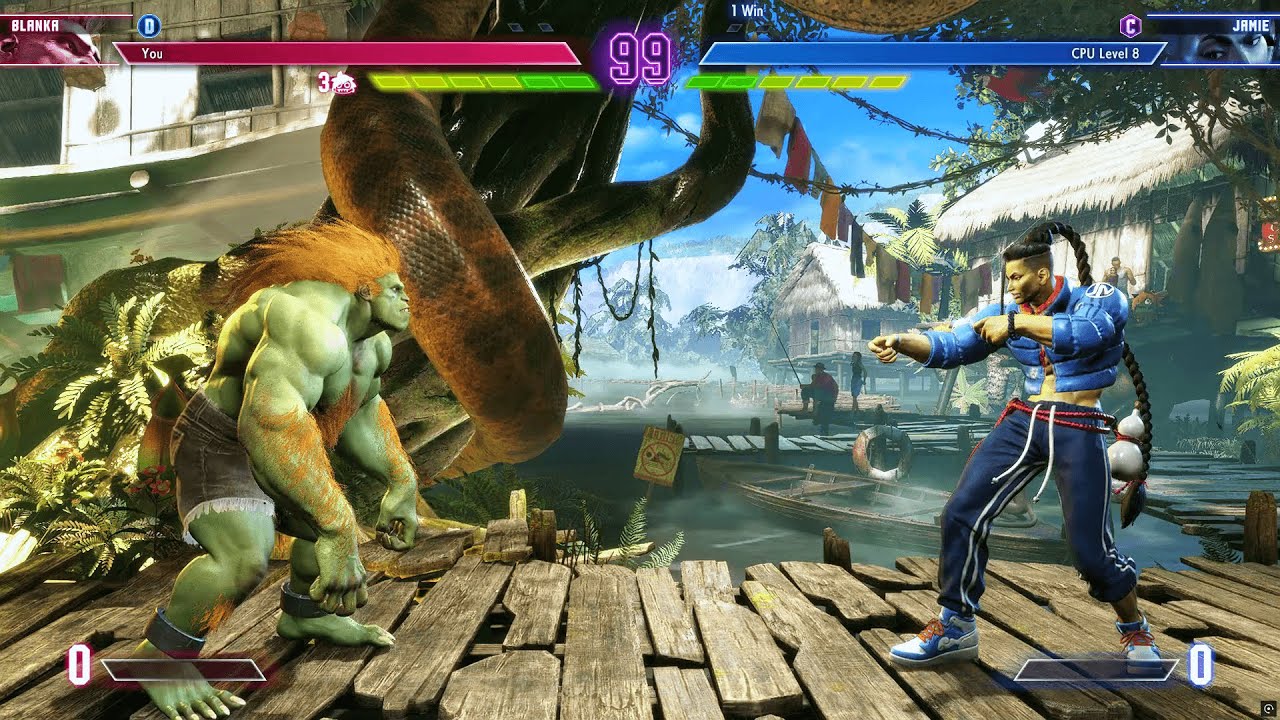 Blanka vs Jamie (Hardest) - Street Fighter 6. | Epic Battle