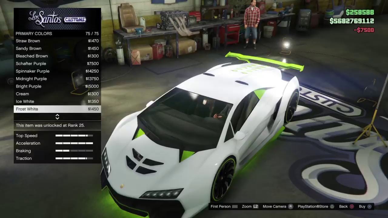 GTA 5 PAINT JOBS :TOP 10 Best Paint Jobs With Zentorno