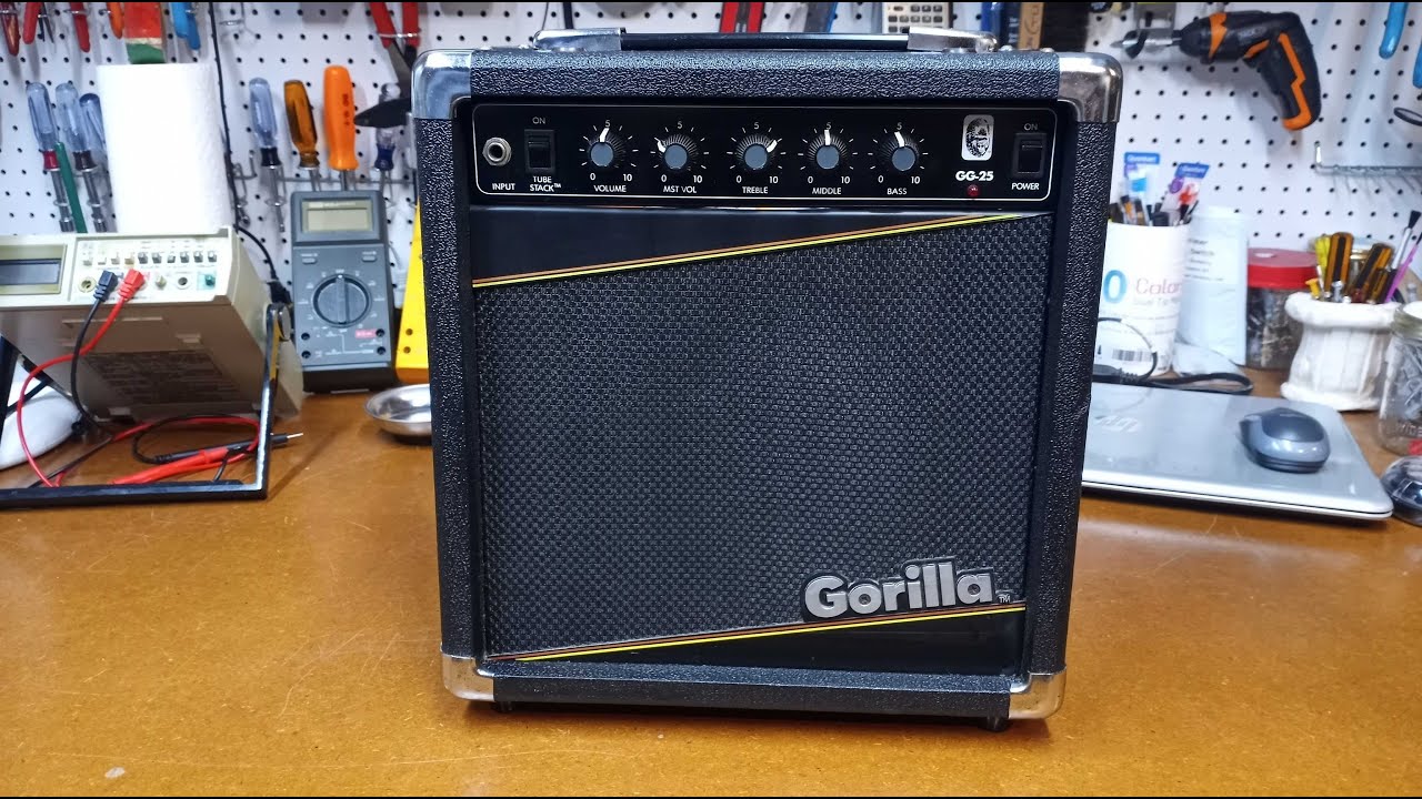 1985 Gorilla GG25 Guitar Practice Amp Service