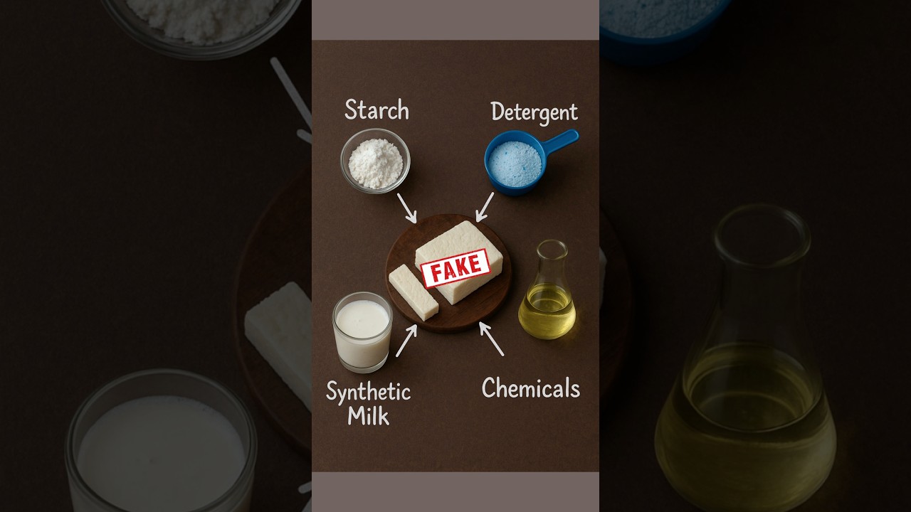 Is Your Paneer Real or Fake? Simple Test to Find Out at Home!