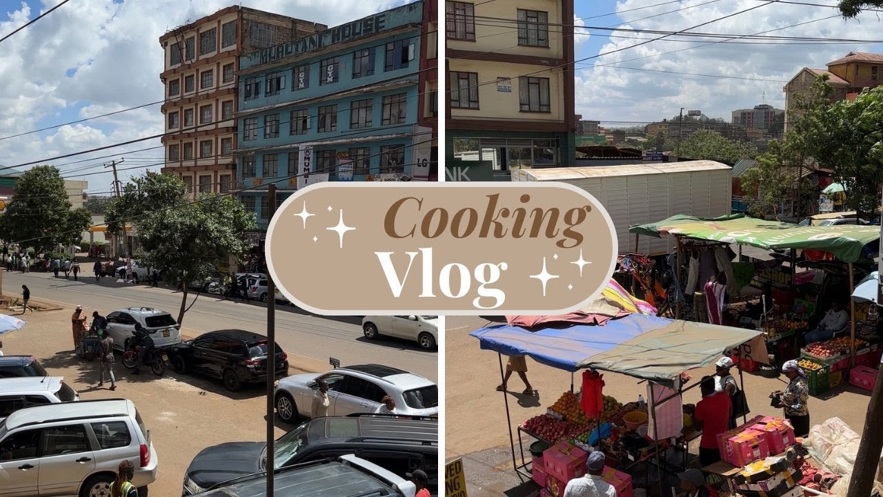 Grocery Shopping, Cooking at Home & Catching Up