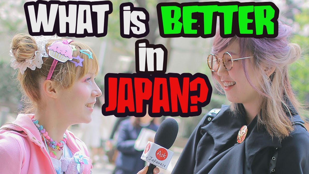 JAPAN ROCKS!  What's better in Japan than in other countries? Asking Bunka Fashion College students
