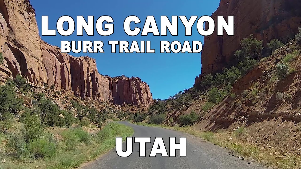 🇺🇸  BURR TRAIL ROAD | LONG CANYON | Part 1 | UTAH | USA