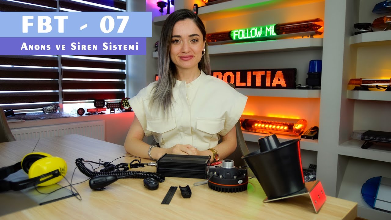 FBT - 07 Siren ve Anons Sistemi I OGS Elektronik