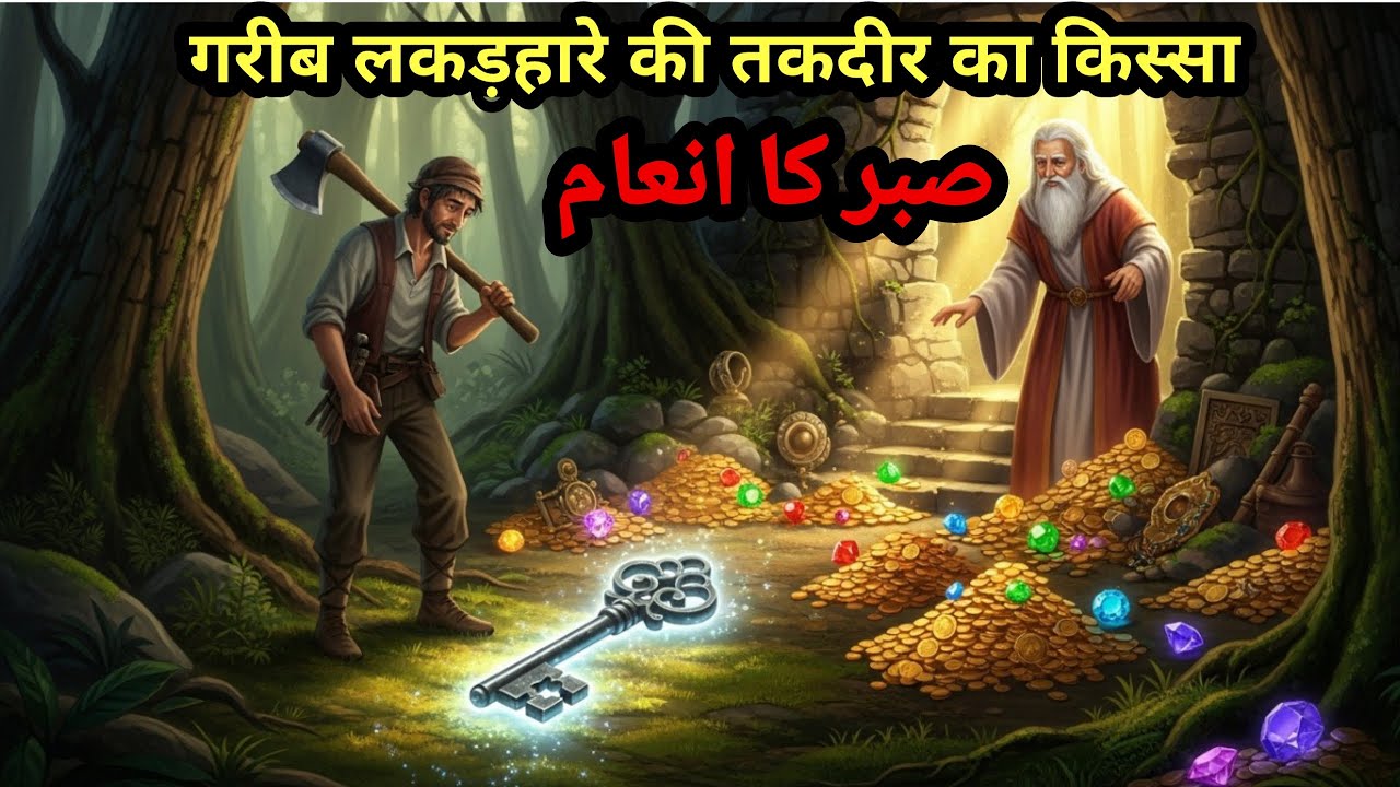 Ghareeb Lakadhary Ki Taqdeer Ka Qissa  | Sabar Ka Inaam |  Islamic Moral Story