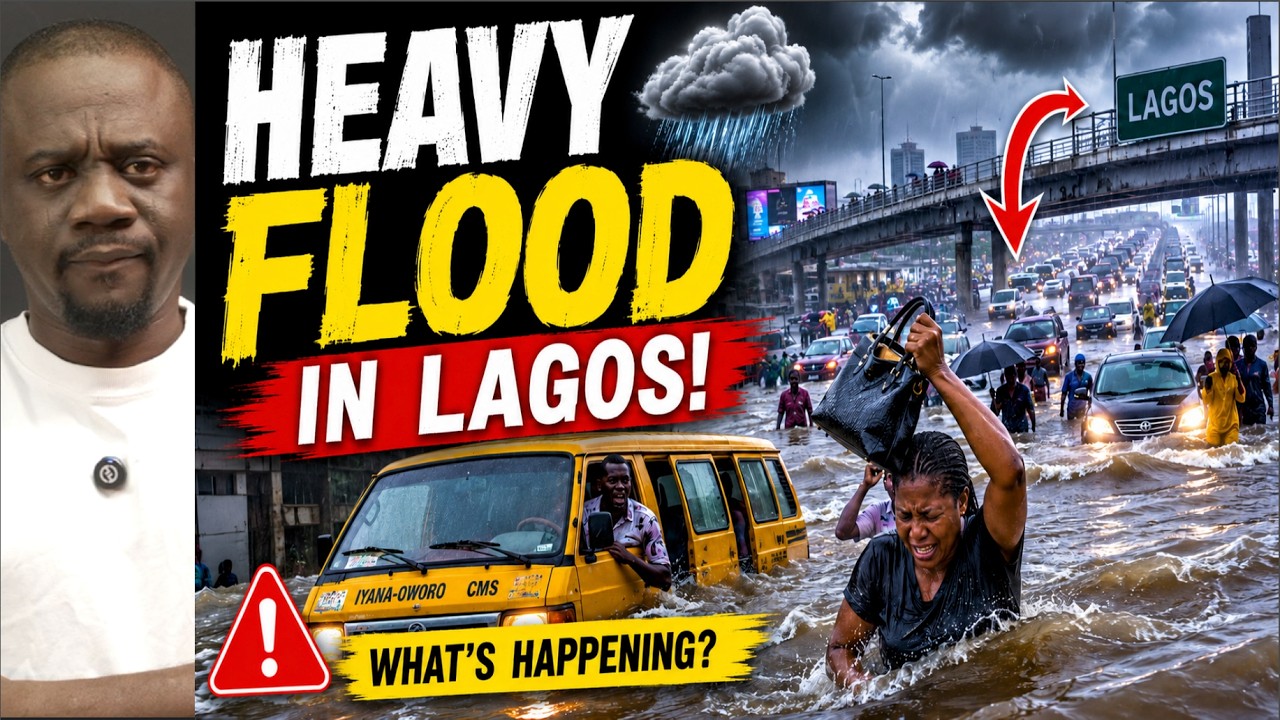 Heavy Flood Hits Lagos! What Really Caused It? The Truth Behind The Usual Flood!