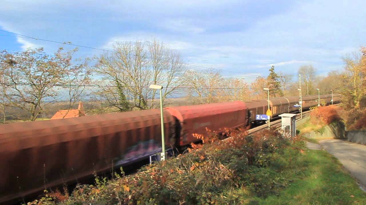 G&uuml;terzug Bhf Kleinkems / Neuer Kanal von railborne / ehem. knobiwurscht