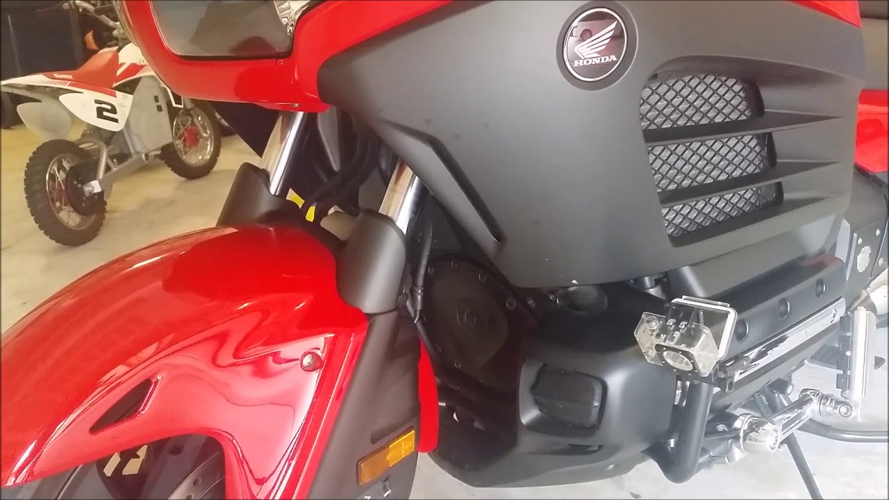 F6B Honda Goldwing 2013 Coolant Change