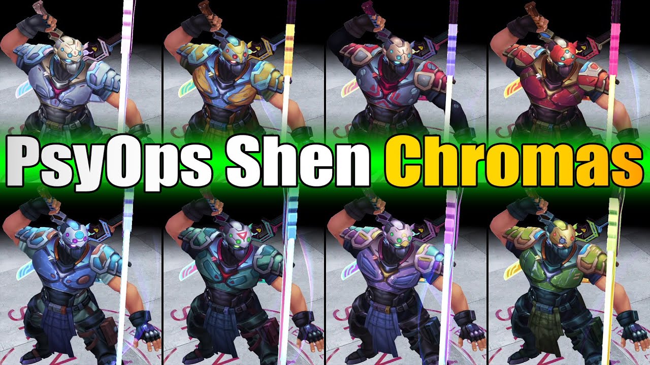 Psy Ops Shen Chroma 2020