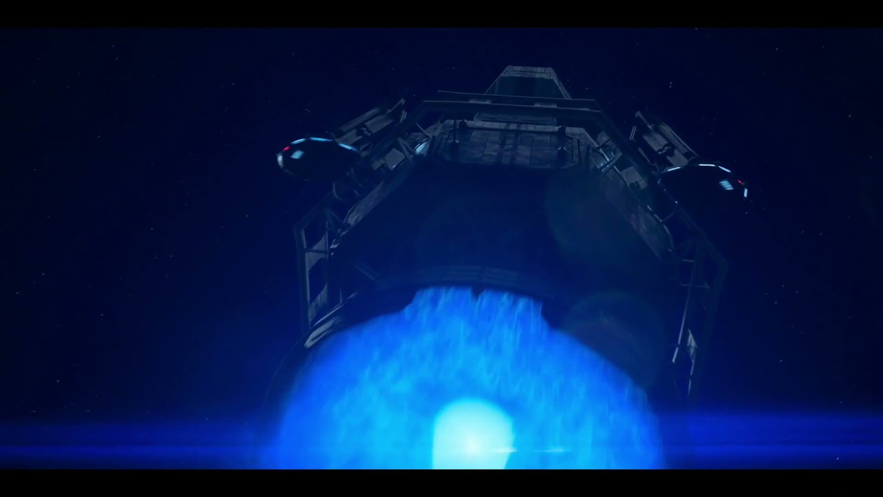 Rocinante flip and burn. [The Expanse]