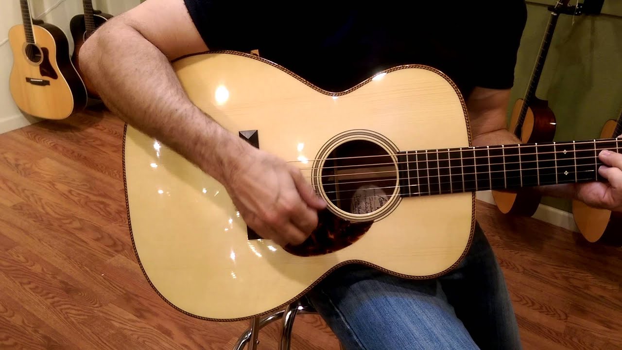 Bourgeois DB Custom Vs Collings OM2HC adi bracing
