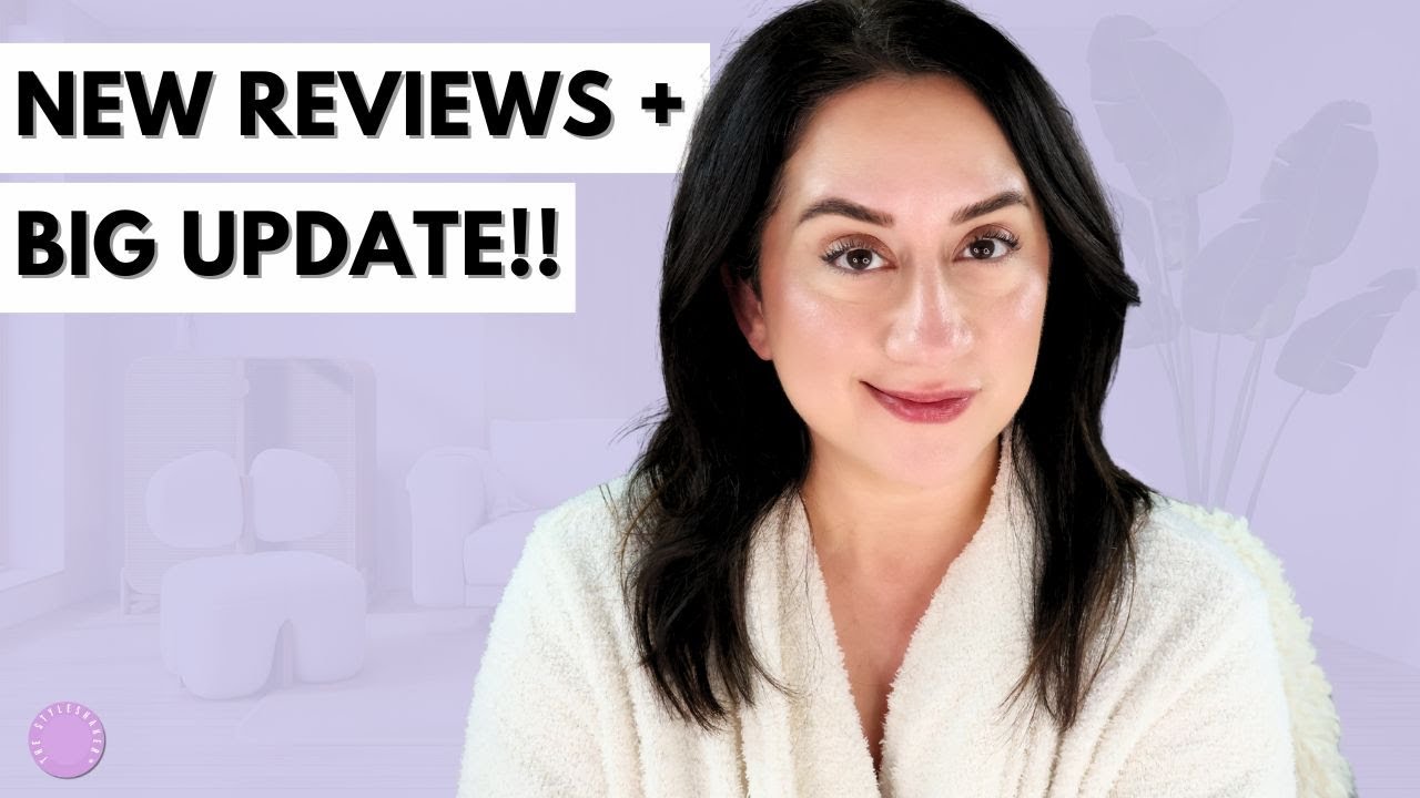 New Makeup Reviews + Updates, GRWM Full Face Clean(ish) Beauty