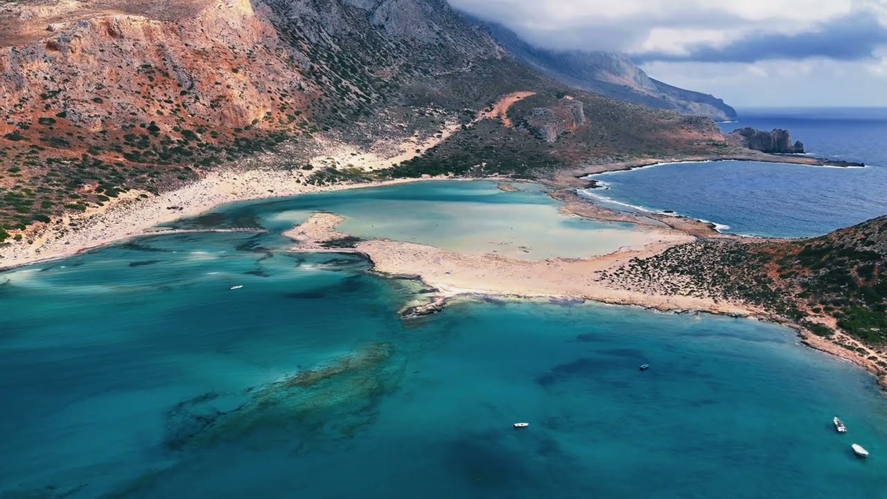 Stunning 4K Drone Journey Over Crete's Beaches and Landscapes | July 2024