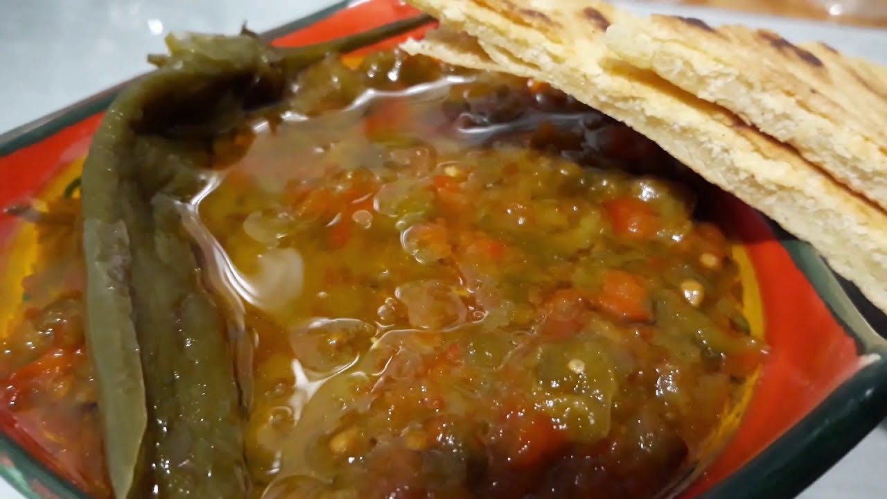 Poivrons et tomates grillés au four (Ifelfel avec Aghroum kabyle) - Un plat qui va vous régaler