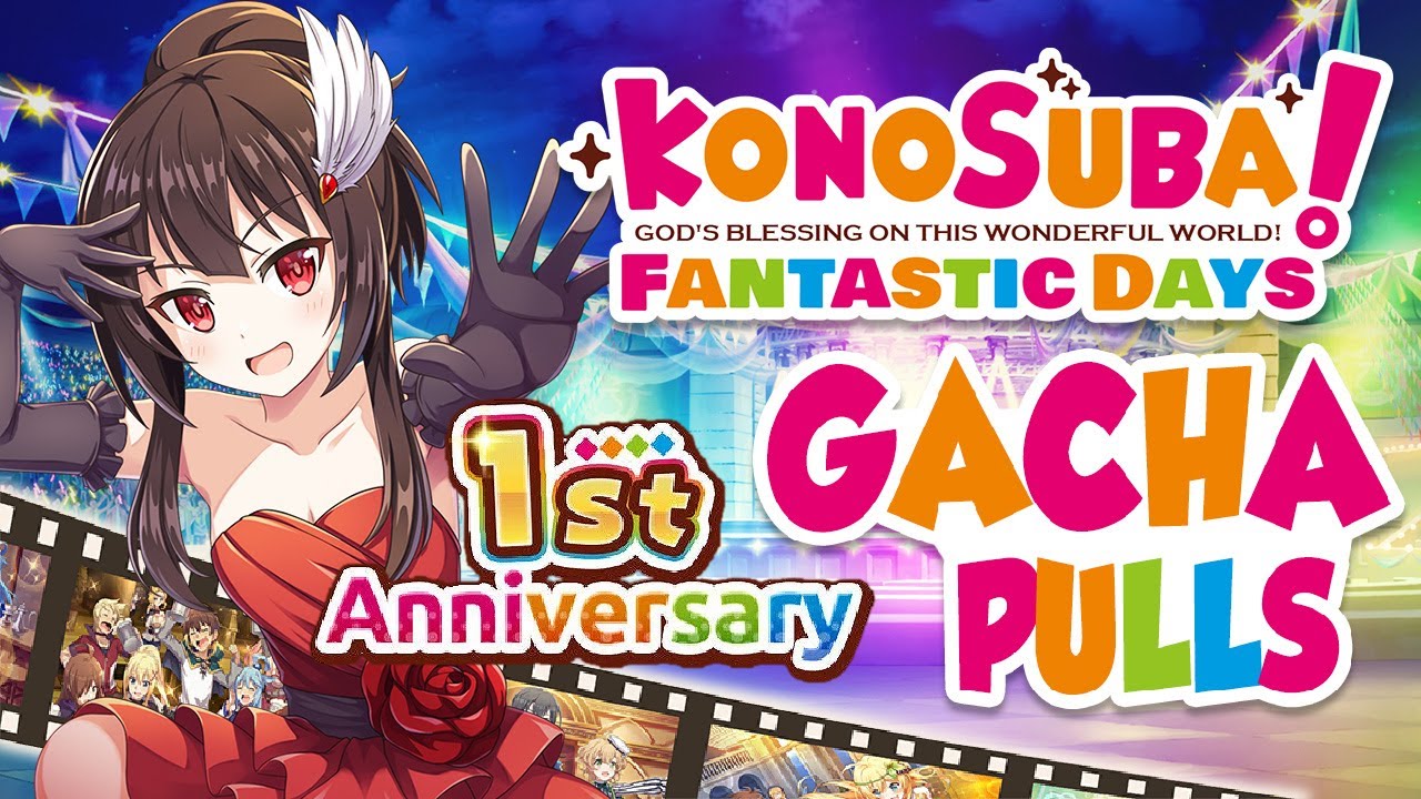 Konosuba Fantastic Days ✦ Deutsch ✦ Der große 1st Anniversary Scam Banner!