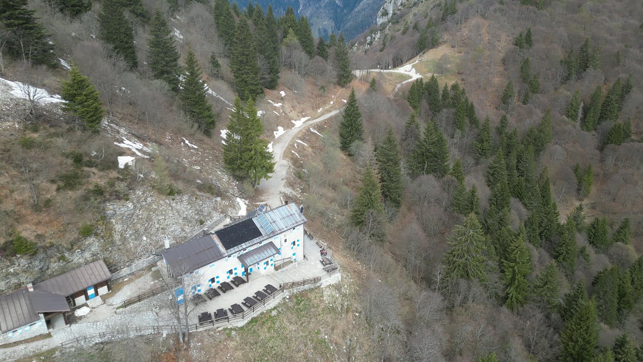 Riva rifugio Pernici Ledro Riva 21-4-2024