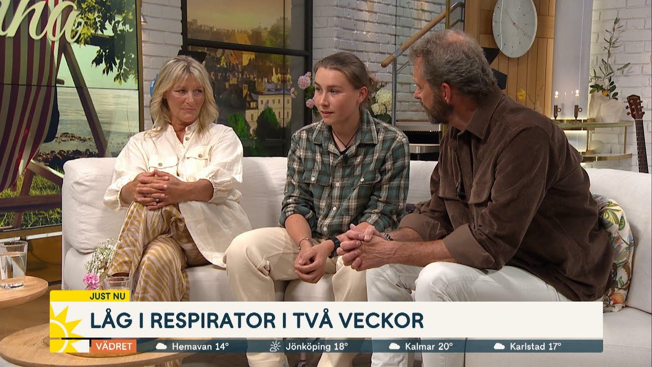Han höll på att dö i TBE – Manar fler till att vaccinera sig | Nyhetsmorgon | TV4 & TV4 Play