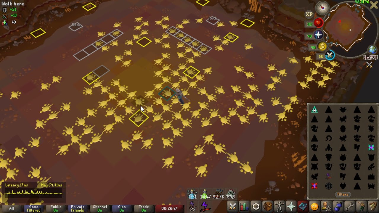 It's Dark Down Here (Delve 16) - No Tbow - No Scythe