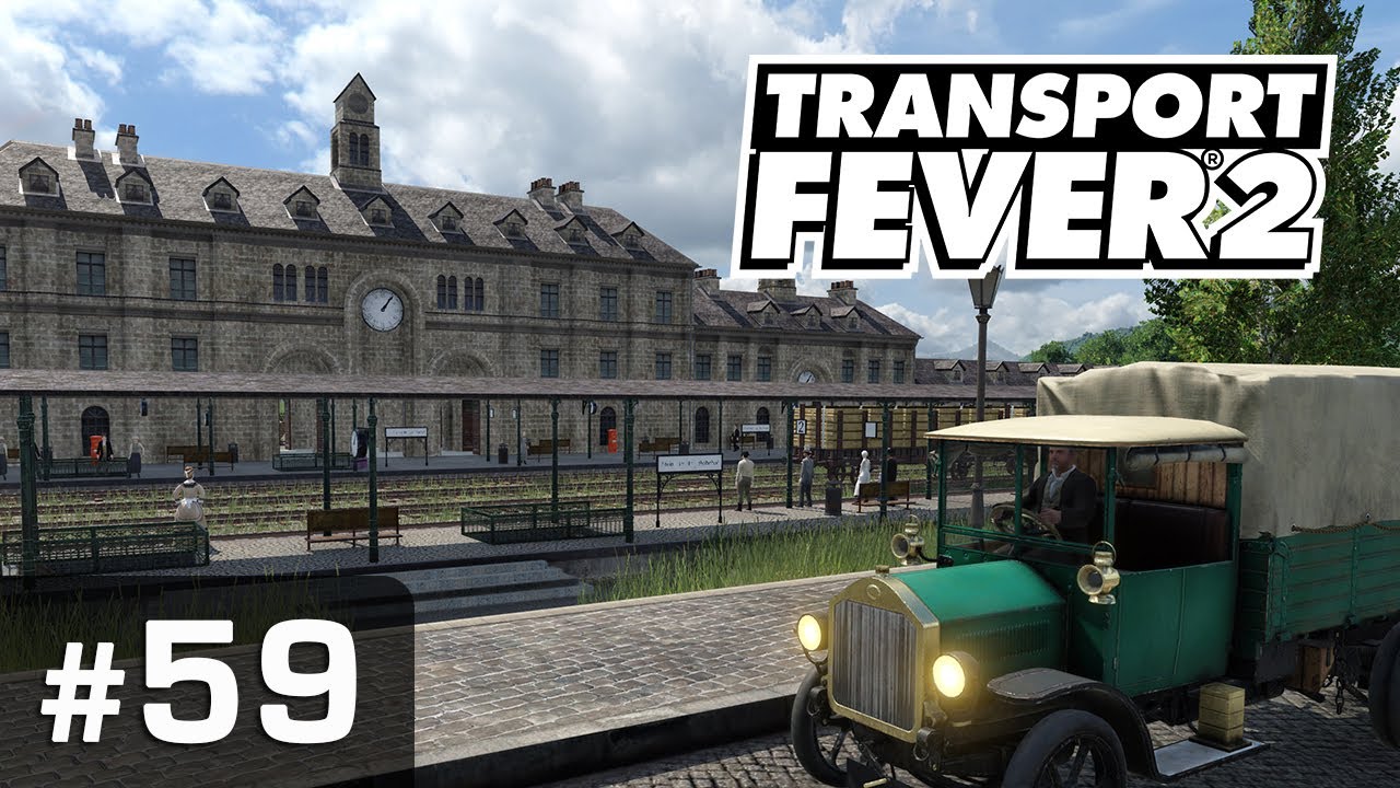 #59: Ein richtiger Hauptbahnhof! ✦ Let's Play Transport Fever 2 ✦ Sandbox / schwer