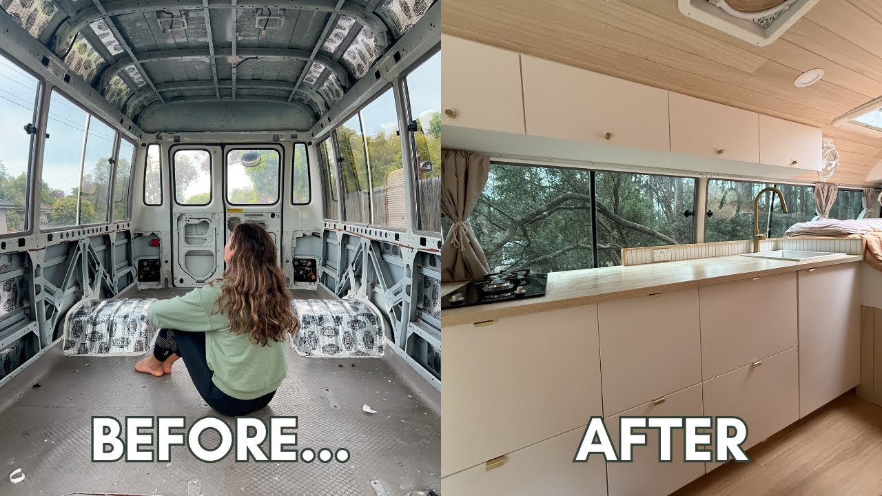 BUS BUILD (start to finish) - Toyota Coaster