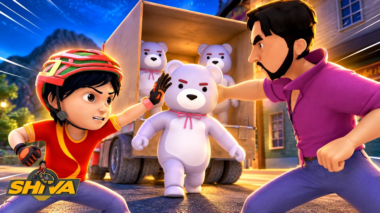 Shiva और Teddy Bear Gang की लड़ाई | Shiva | शिवा