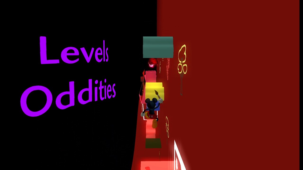 Oddities Found In Level Loading In Epic Mickey (Wii)