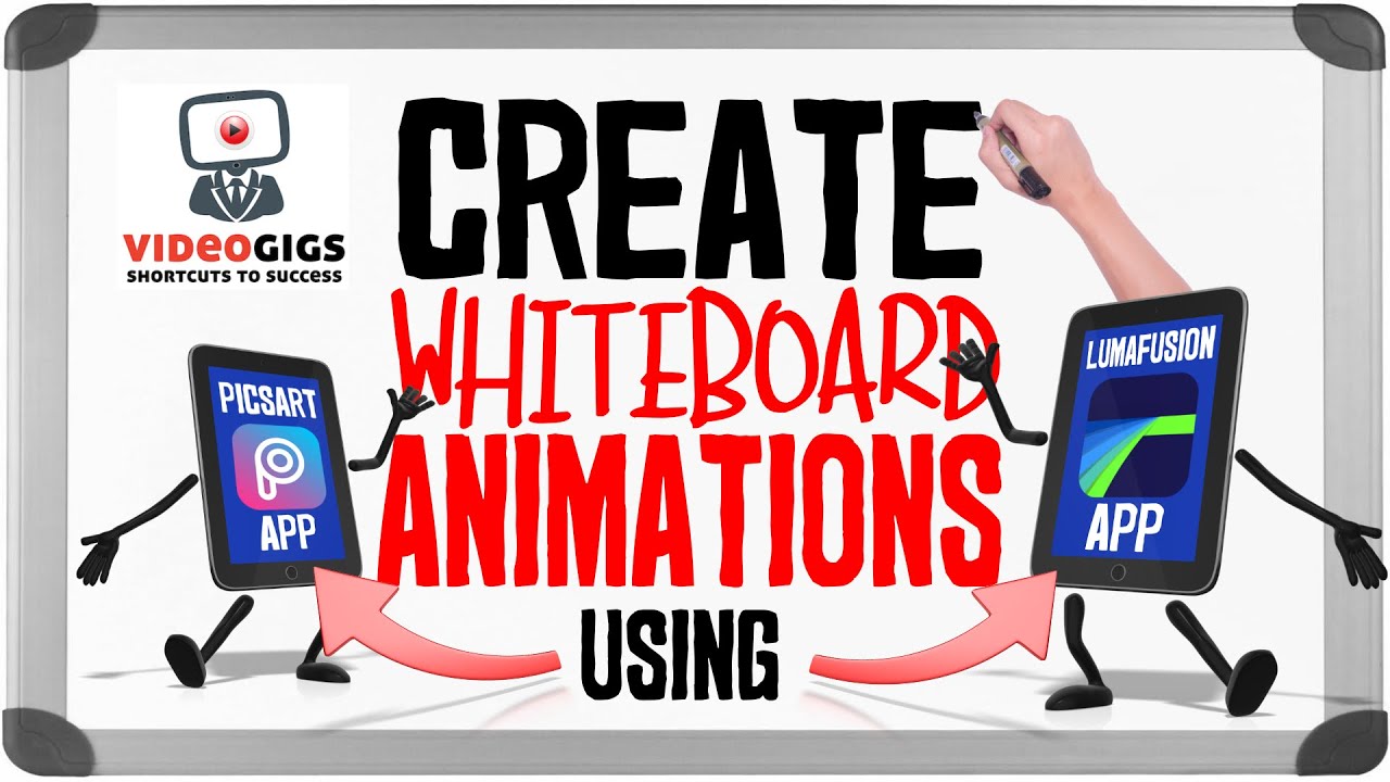 Create Whiteboard Animations On Your iPhone Or iPad - LumaFusion 2.0 Tutorial