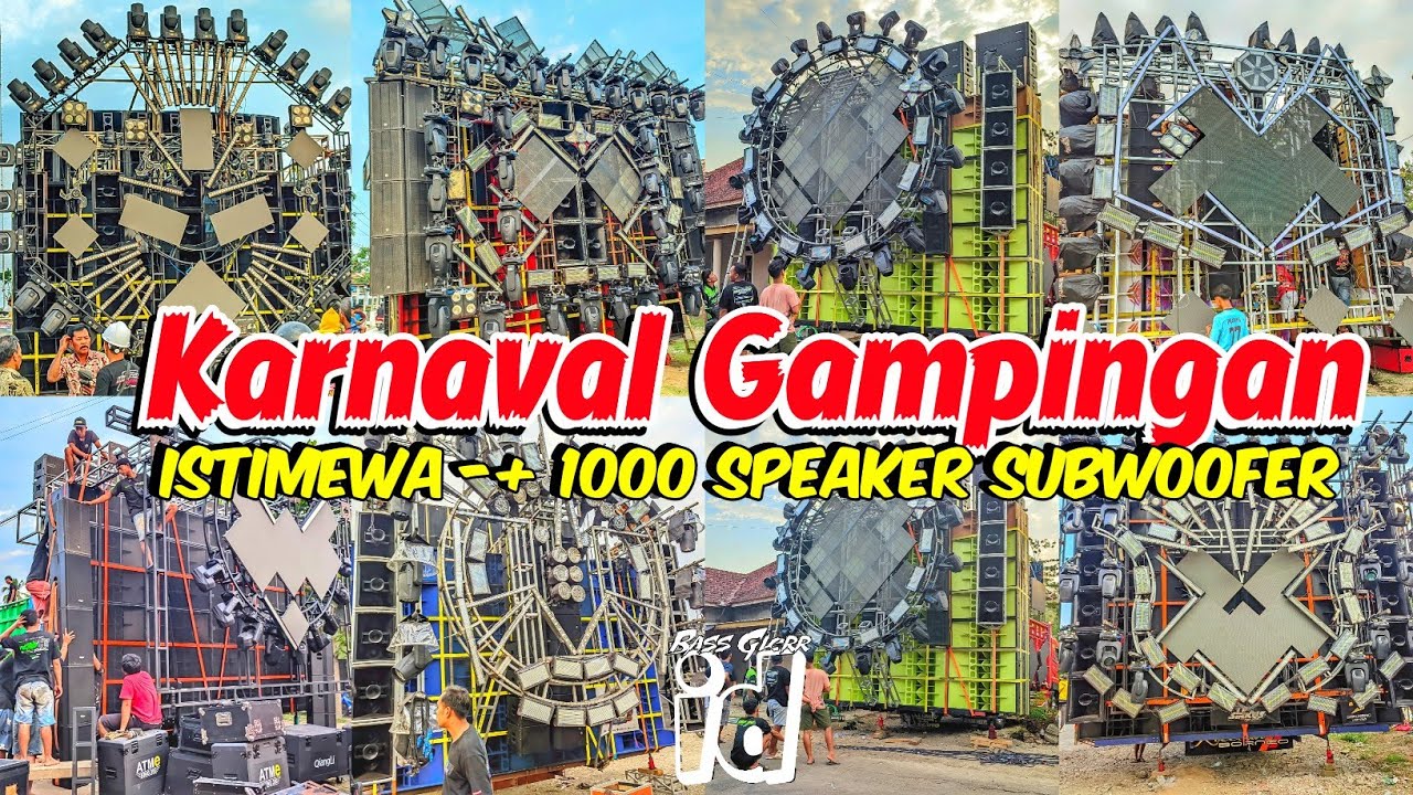 Karnaval Sound Horeg Termegah Sepanjang Sejarah - Karnaval Gampingan Malang
