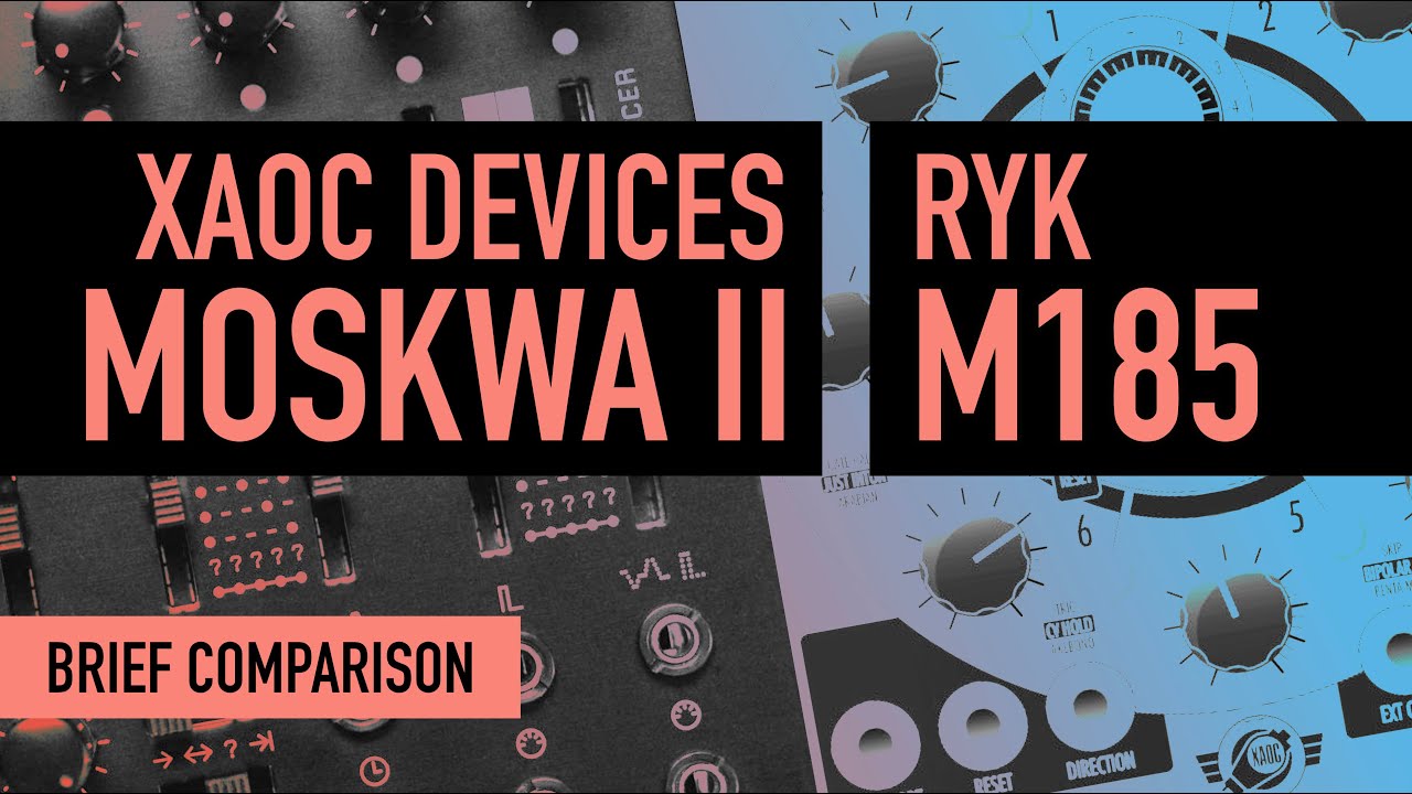 XAOC MOSKWA II vs. RYK M185 / BRIEF FEATURE COMPARISON