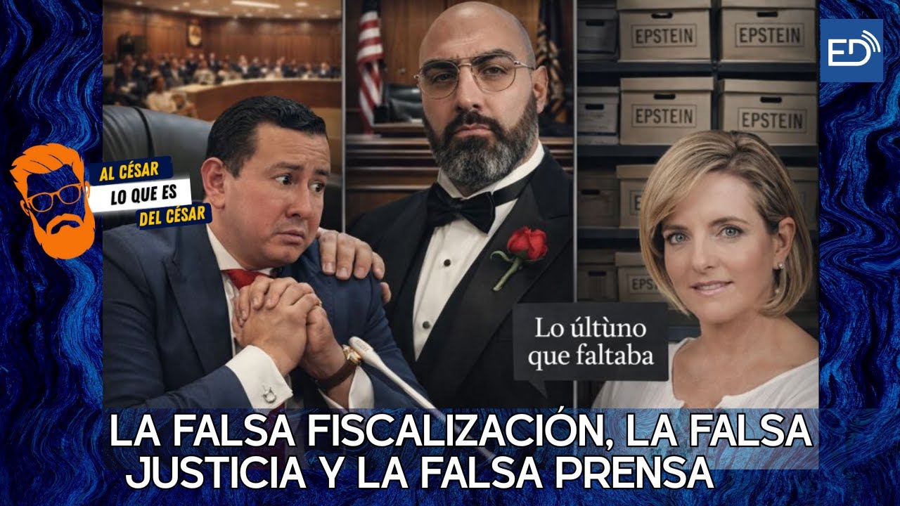 🟠Al César lo que es del César🔴LA FALSA FISCALIZACIÓN, LA FALSA JUSTICIA LA FALSA PRENSA 🔴
