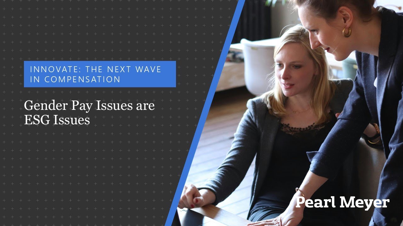 Gender Pay Issues are ESG Issues