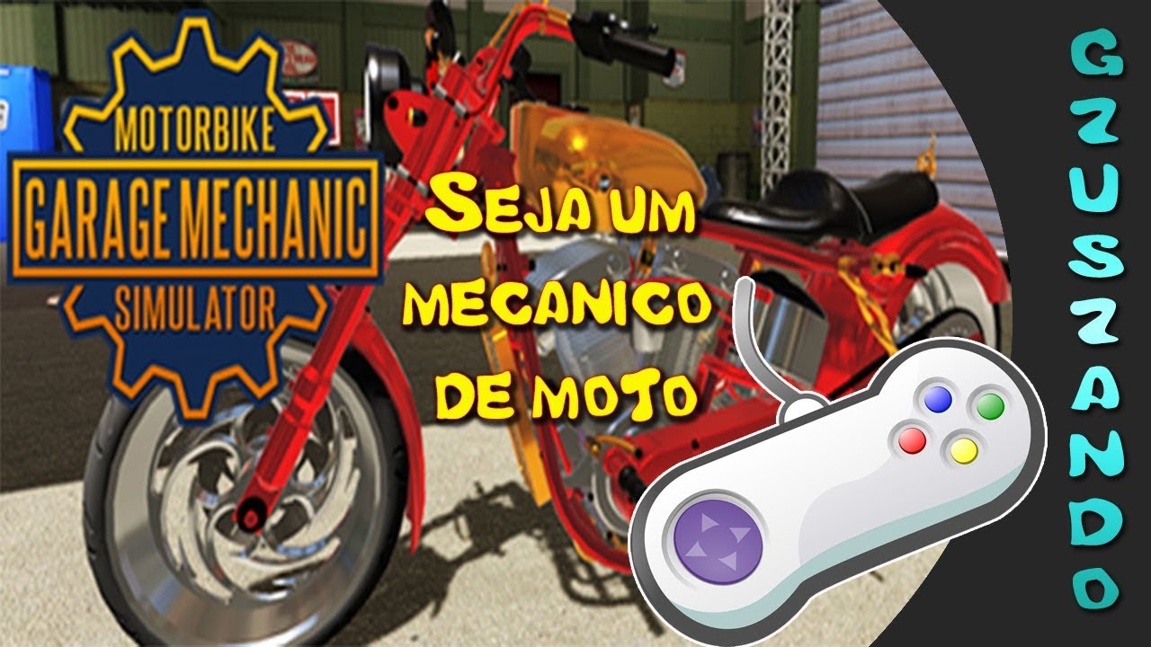 SIMULADOR MEC&Acirc;NICO DE MOTO: Motorbike Garage Mechanic Simulator