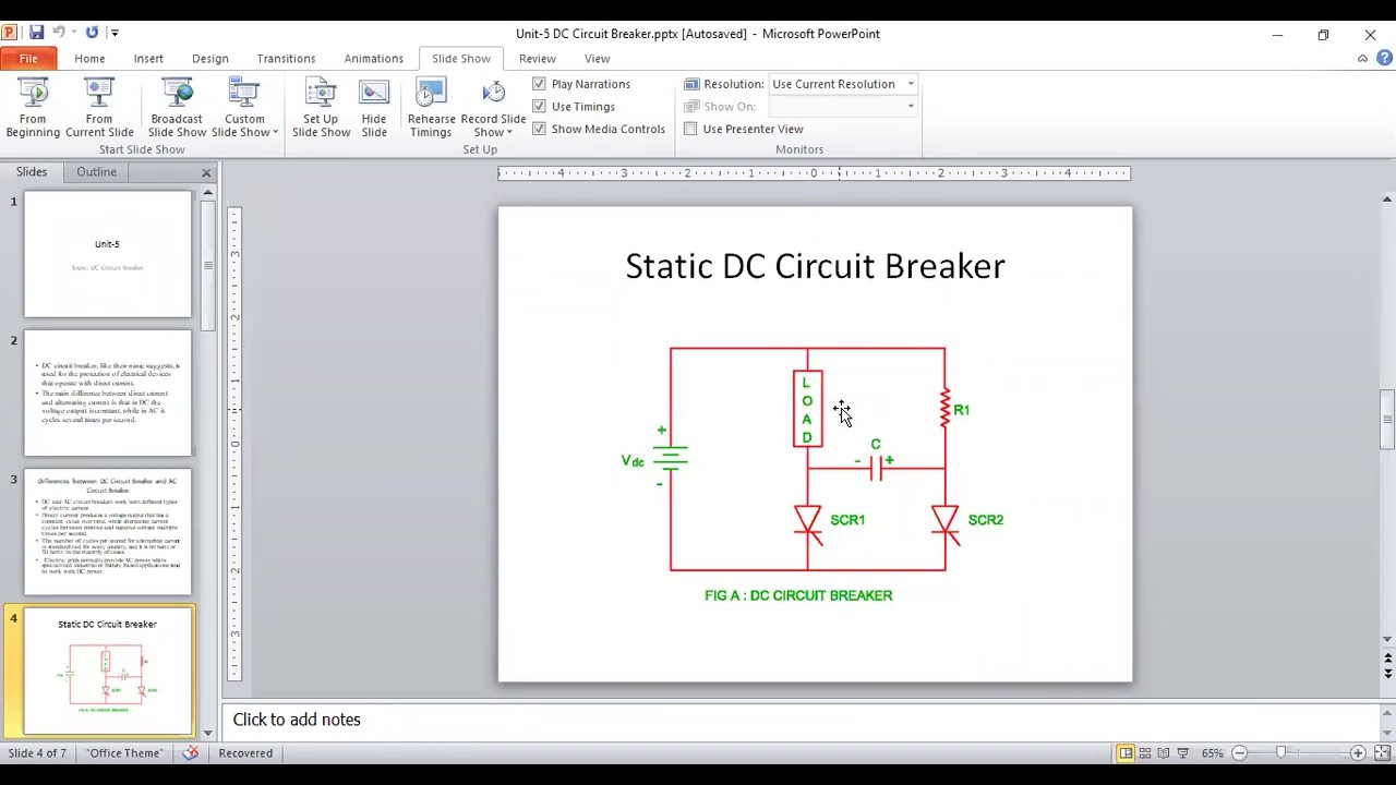 DC Circuit Breaker